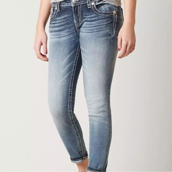 Miss Me Midrise Easy Skinny Ankle Jeans Women's Size 27 - Picture 1 of 9